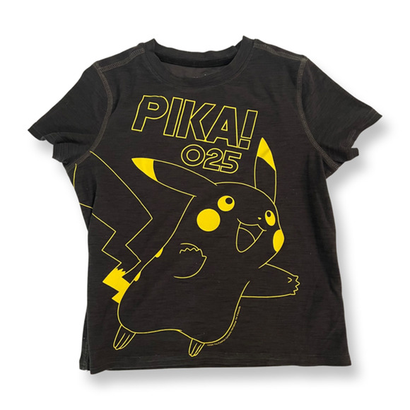 Old Navy Other - Old Navy Active Breathe On Dark Gray Pikachu Shirt Size S (6-7)